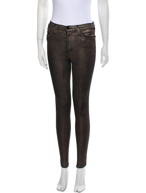 J Brand Mid-Rise Skinny Leg Jeans