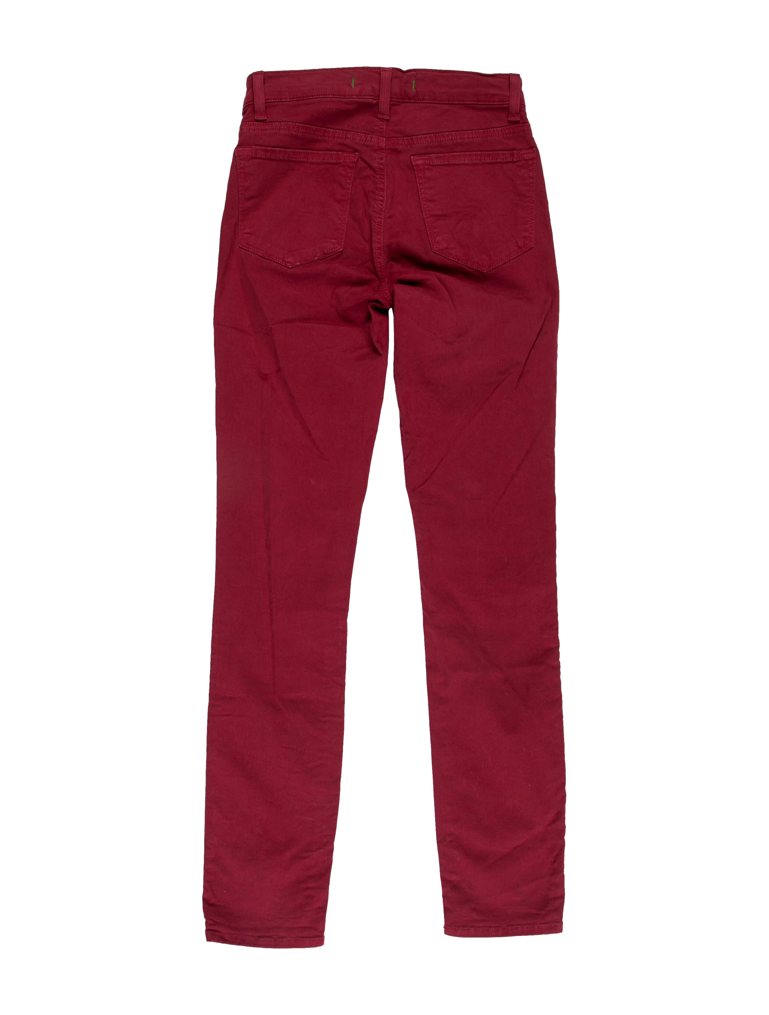 J Brand Mid-Rise Skinny Leg Jeans