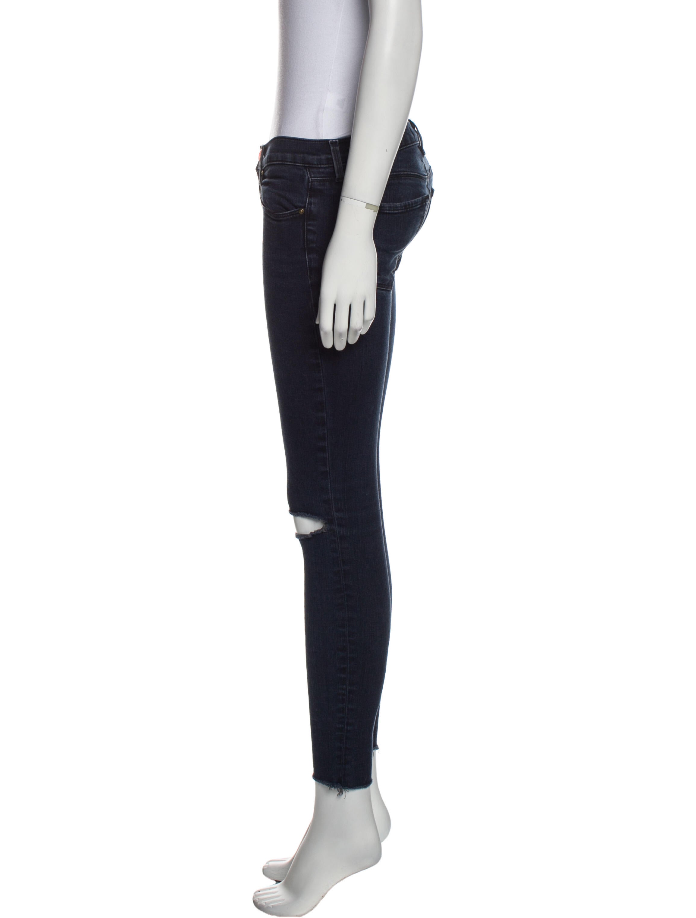 J Brand Mid-Rise Skinny Leg Jeans