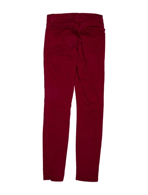 J Brand Low-Rise Skinny Leg Jeans