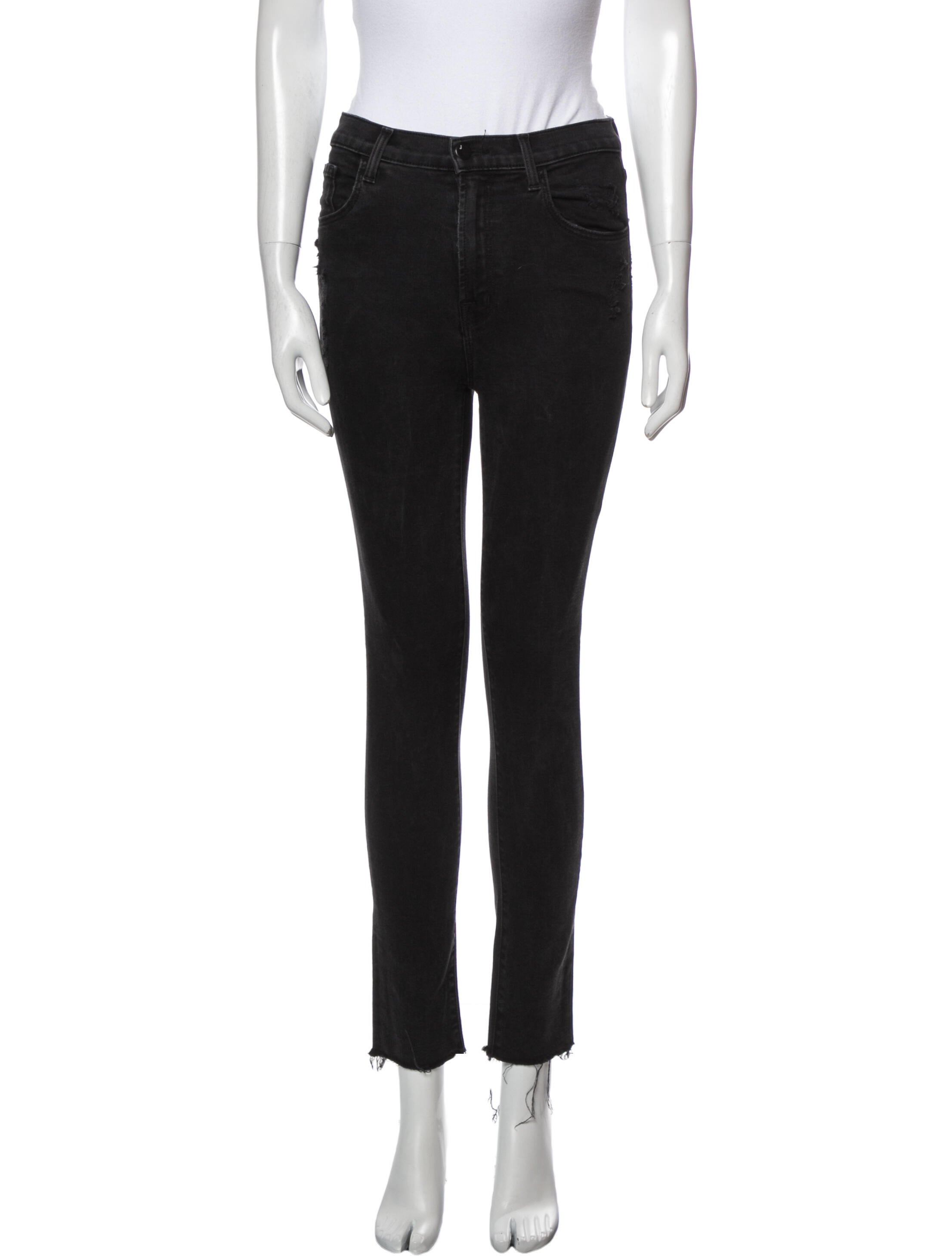J Brand Mid-Rise Skinny Leg Jeans