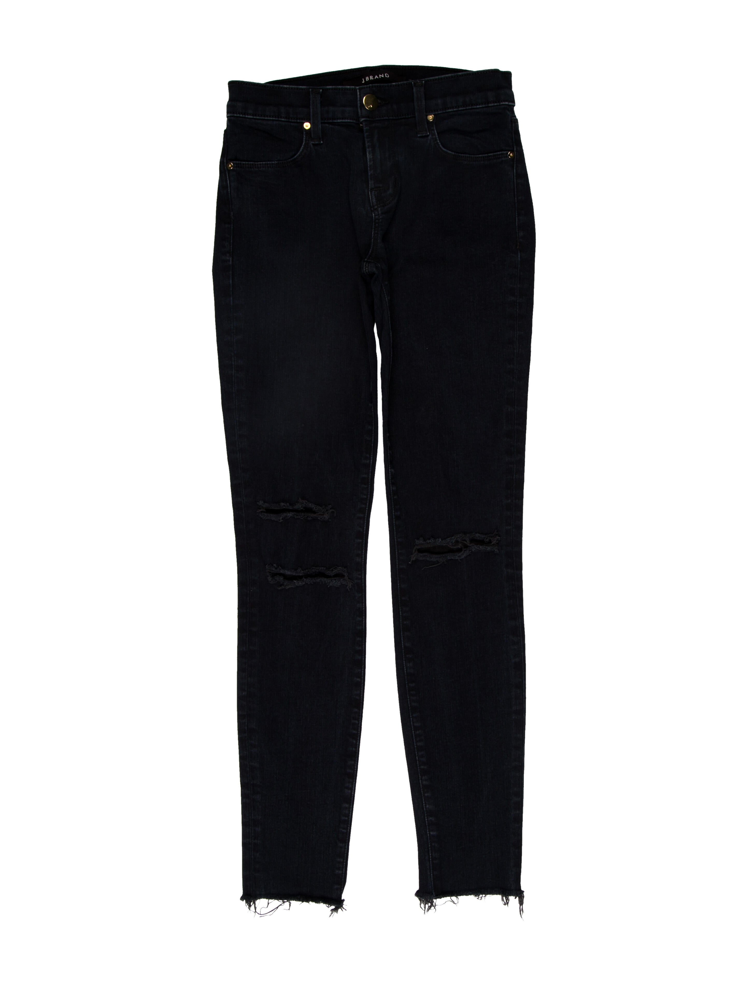 J Brand Mid-Rise Skinny Leg Jeans