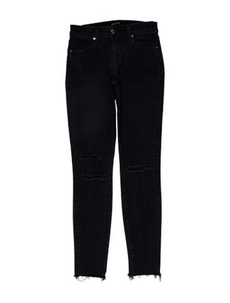 J Brand Mid-Rise Skinny Leg Jeans