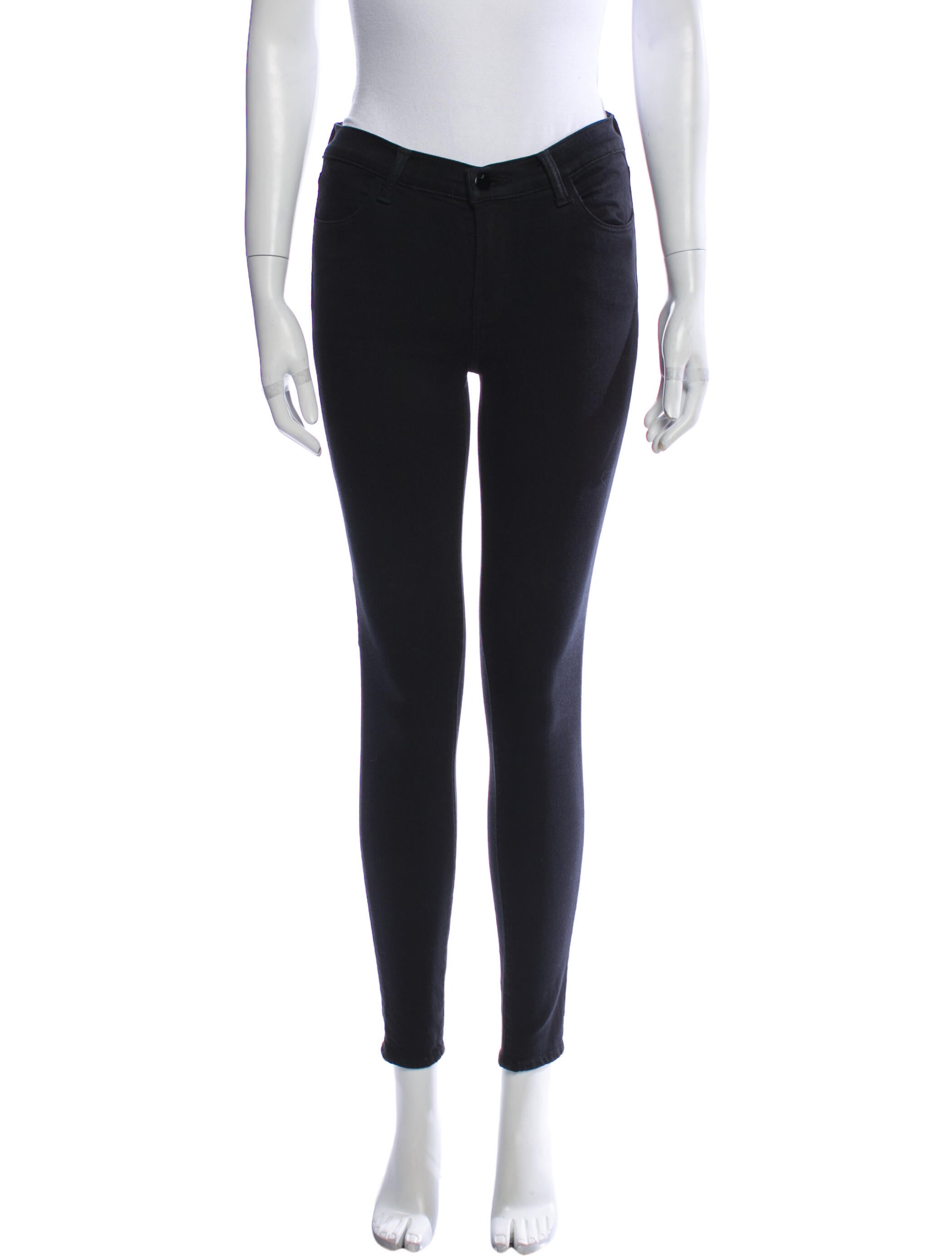 J Brand Mid-Rise Skinny Leg Jeans