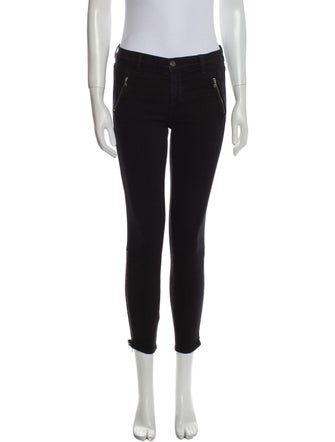 J Brand Mid-Rise Skinny Leg Jeans