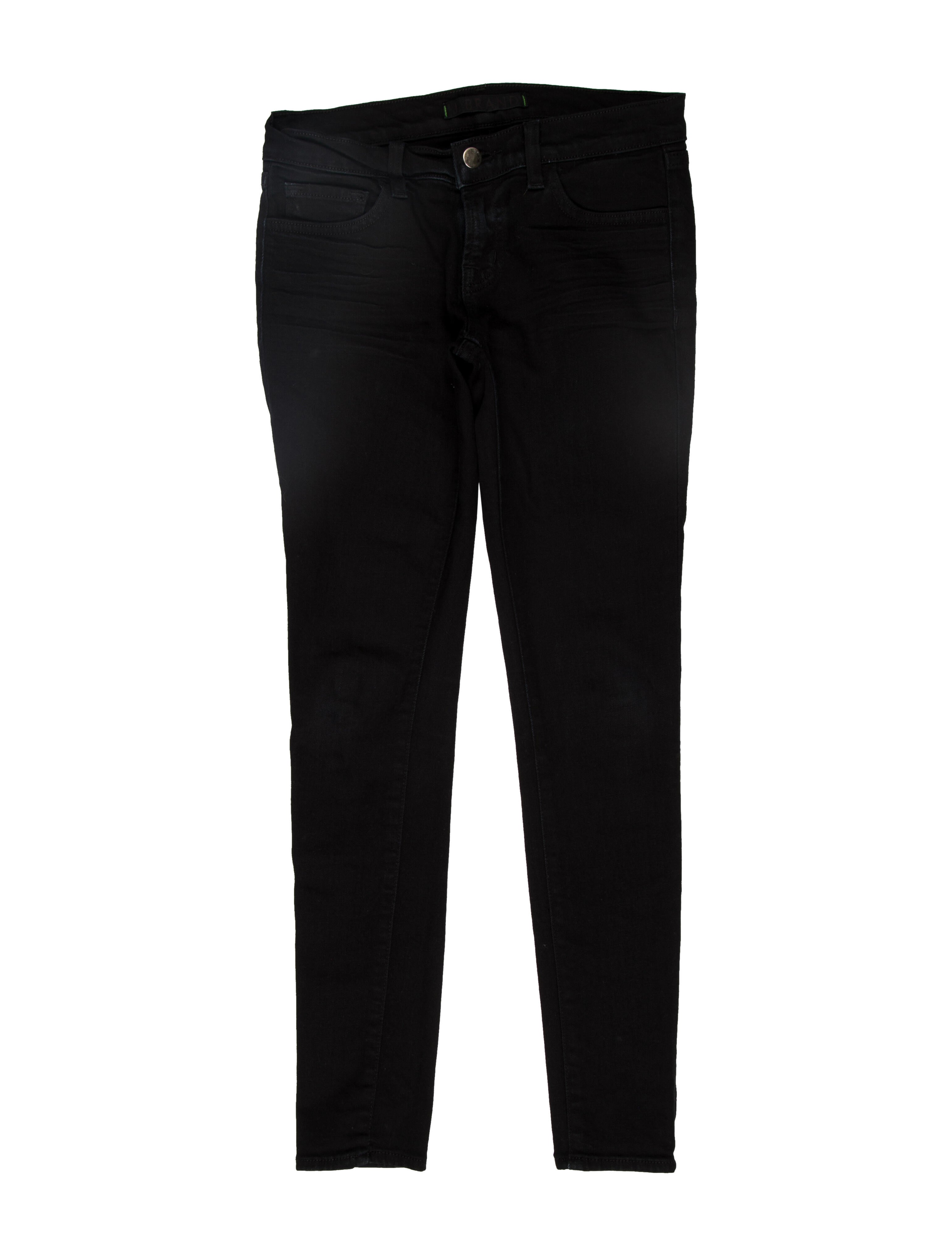 J Brand Low-Rise Skinny Leg Jeans