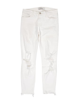 J Brand Low-Rise Skinny Leg Jeans