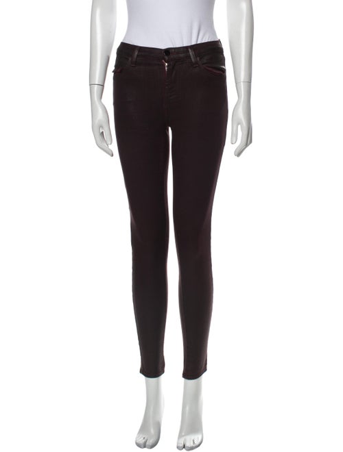 J Brand Mid-Rise Skinny Leg Jeans