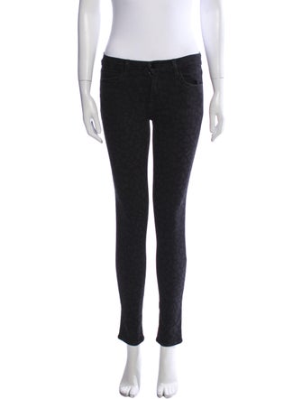 J Brand Mid-Rise Skinny Leg Jeans