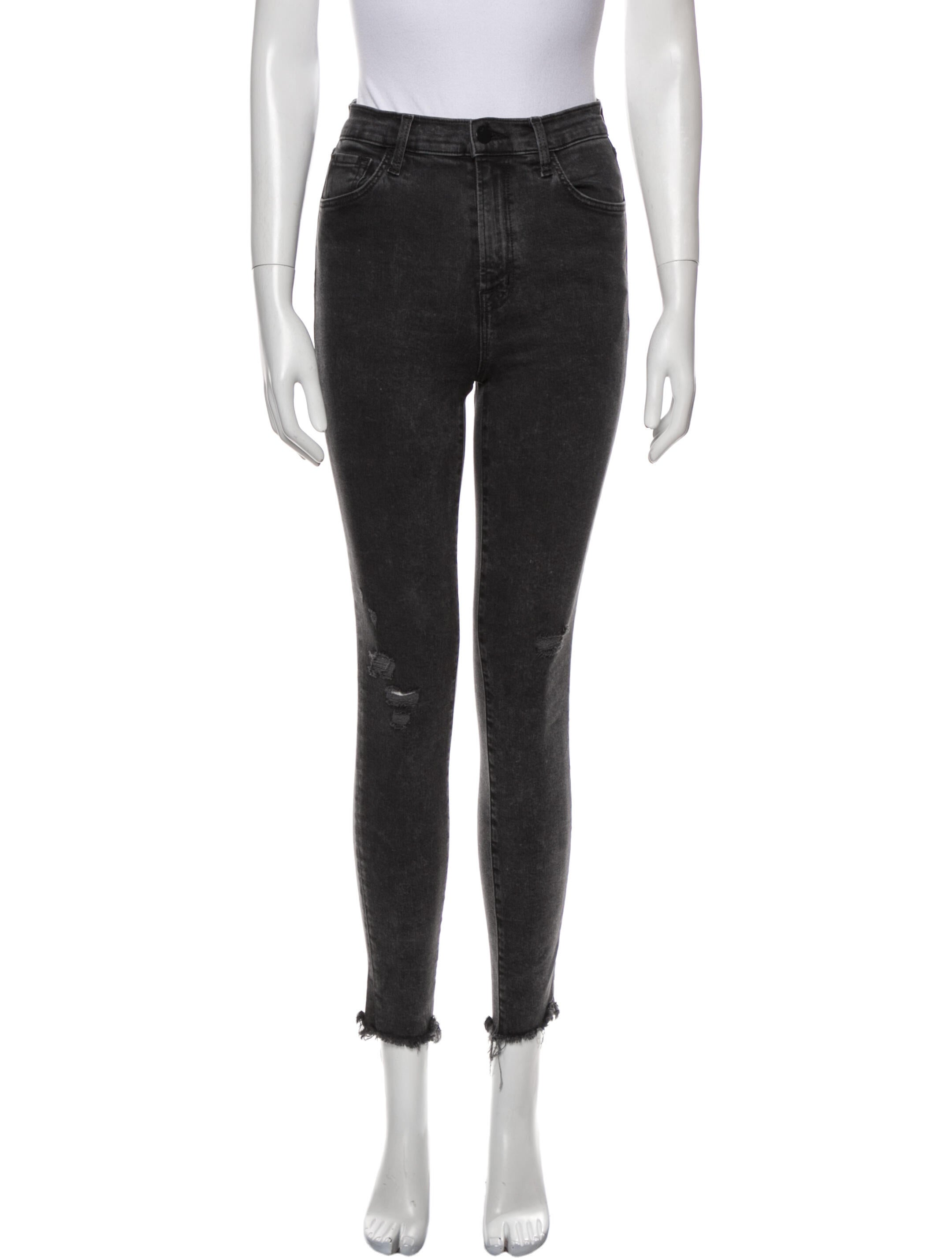 J Brand Mid-Rise Skinny Leg Jeans