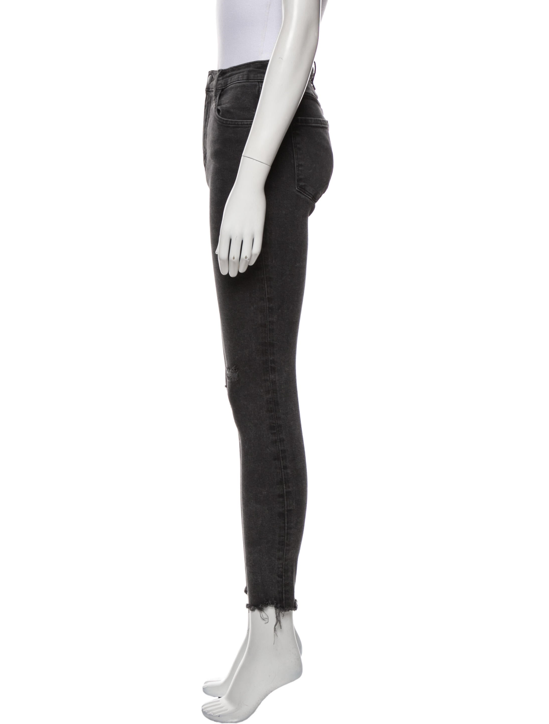 J Brand Mid-Rise Skinny Leg Jeans