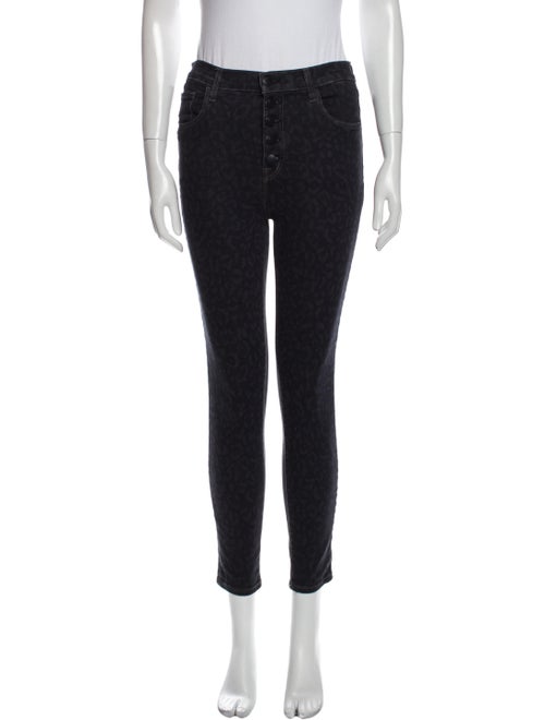 J Brand Mid-Rise Skinny Leg Jeans