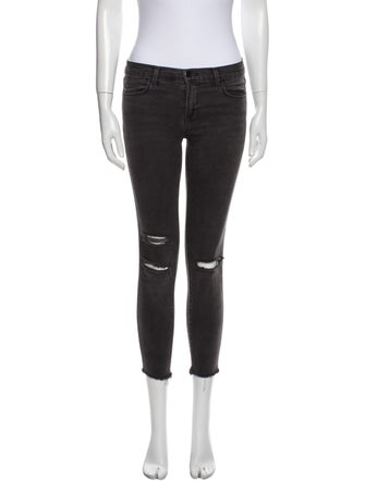 J Brand Low-Rise Skinny Leg Jeans