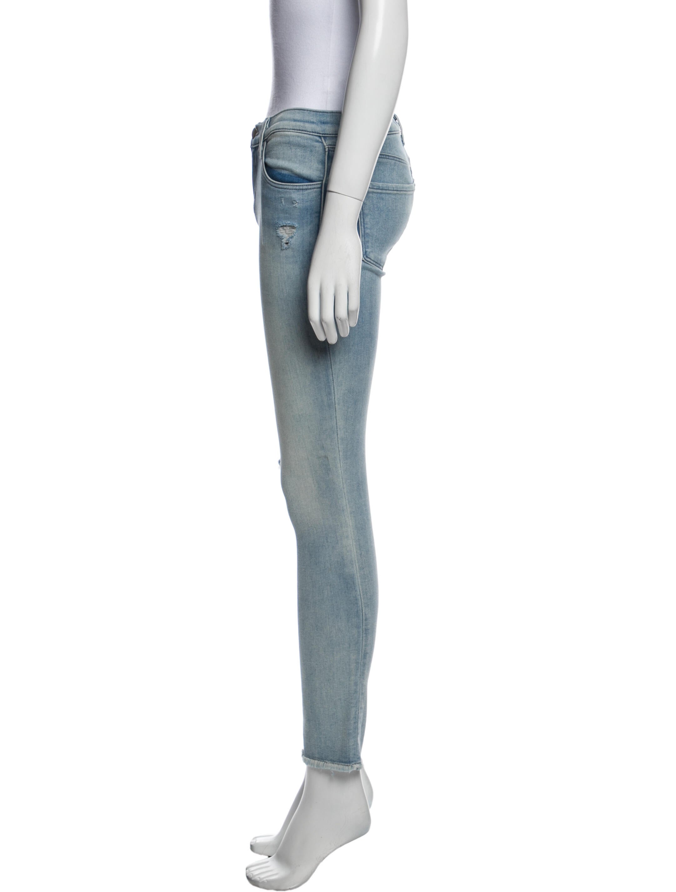 J Brand Mid-Rise Skinny Leg Jeans