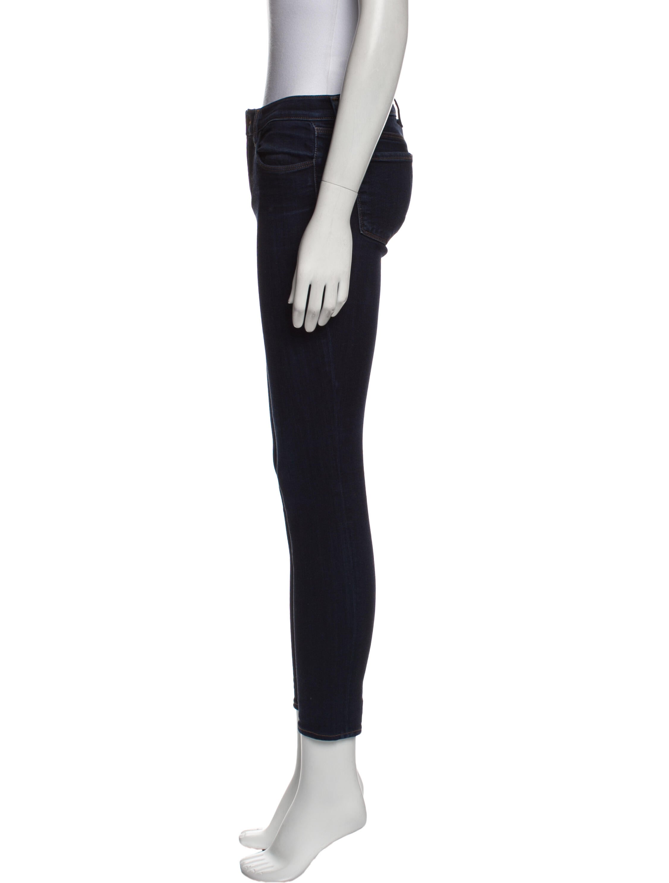 J Brand Mid-Rise Skinny Leg Jeans