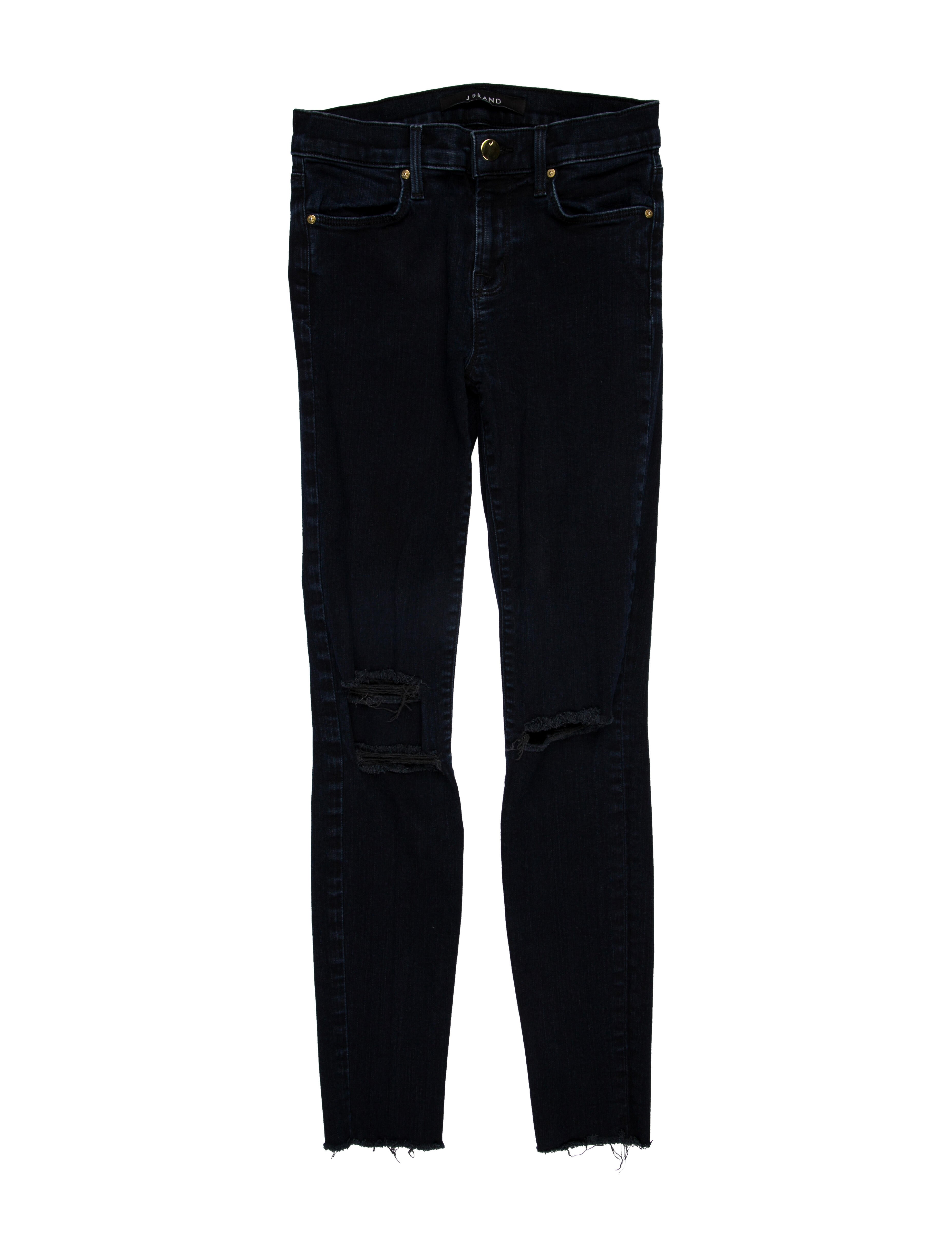 J Brand Mid-Rise Skinny Leg Jeans