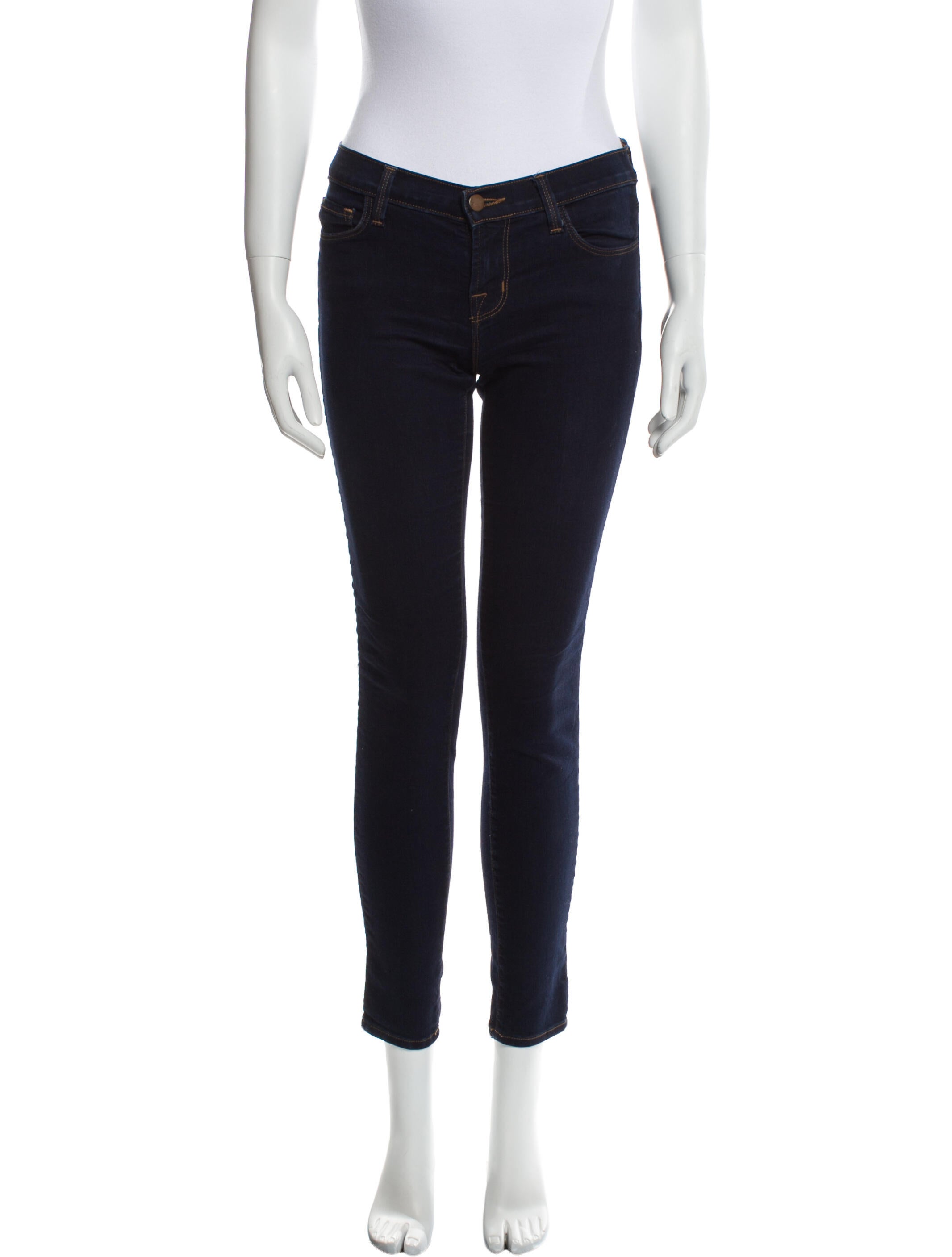J Brand Low-Rise Skinny Leg Jeans
