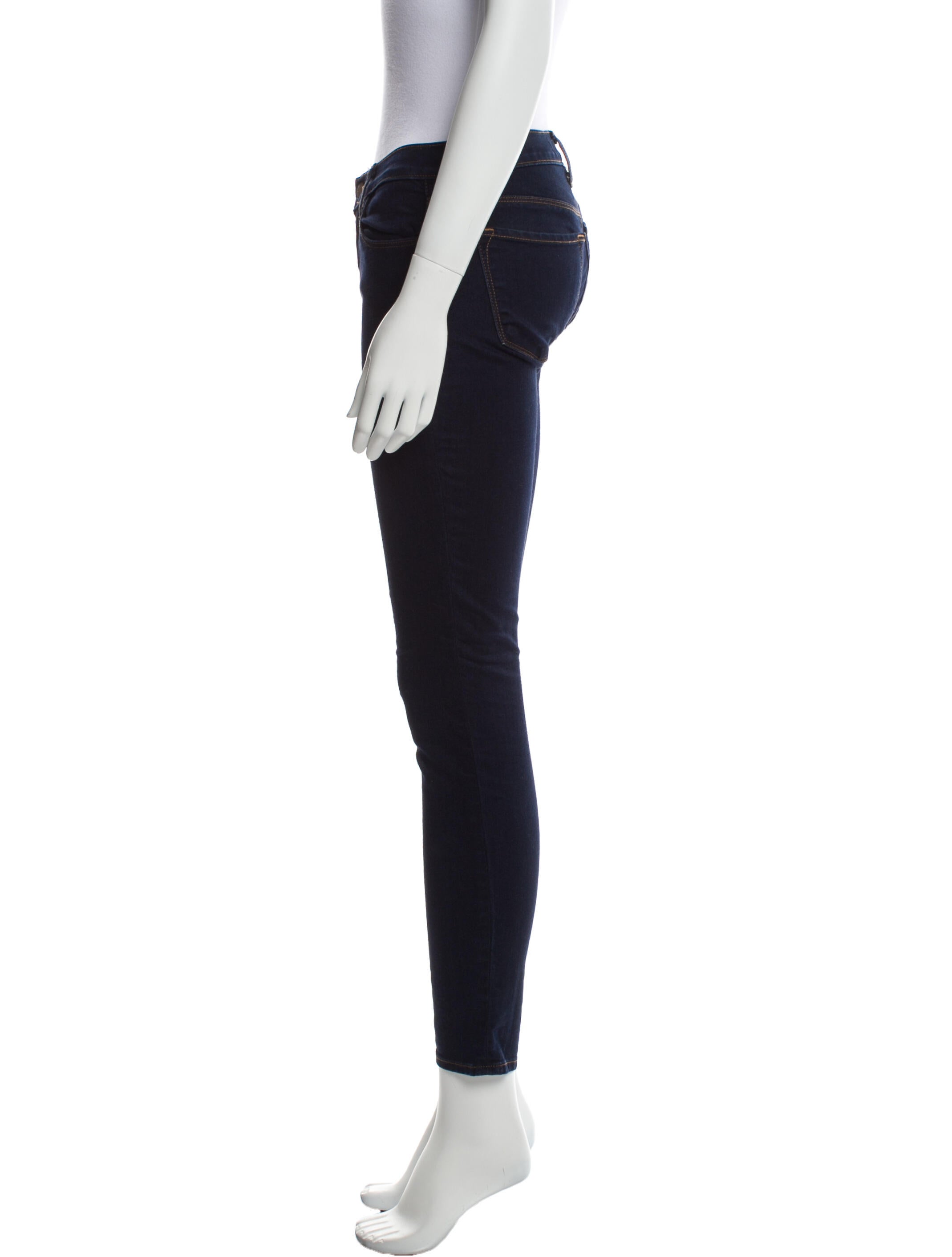 J Brand Low-Rise Skinny Leg Jeans