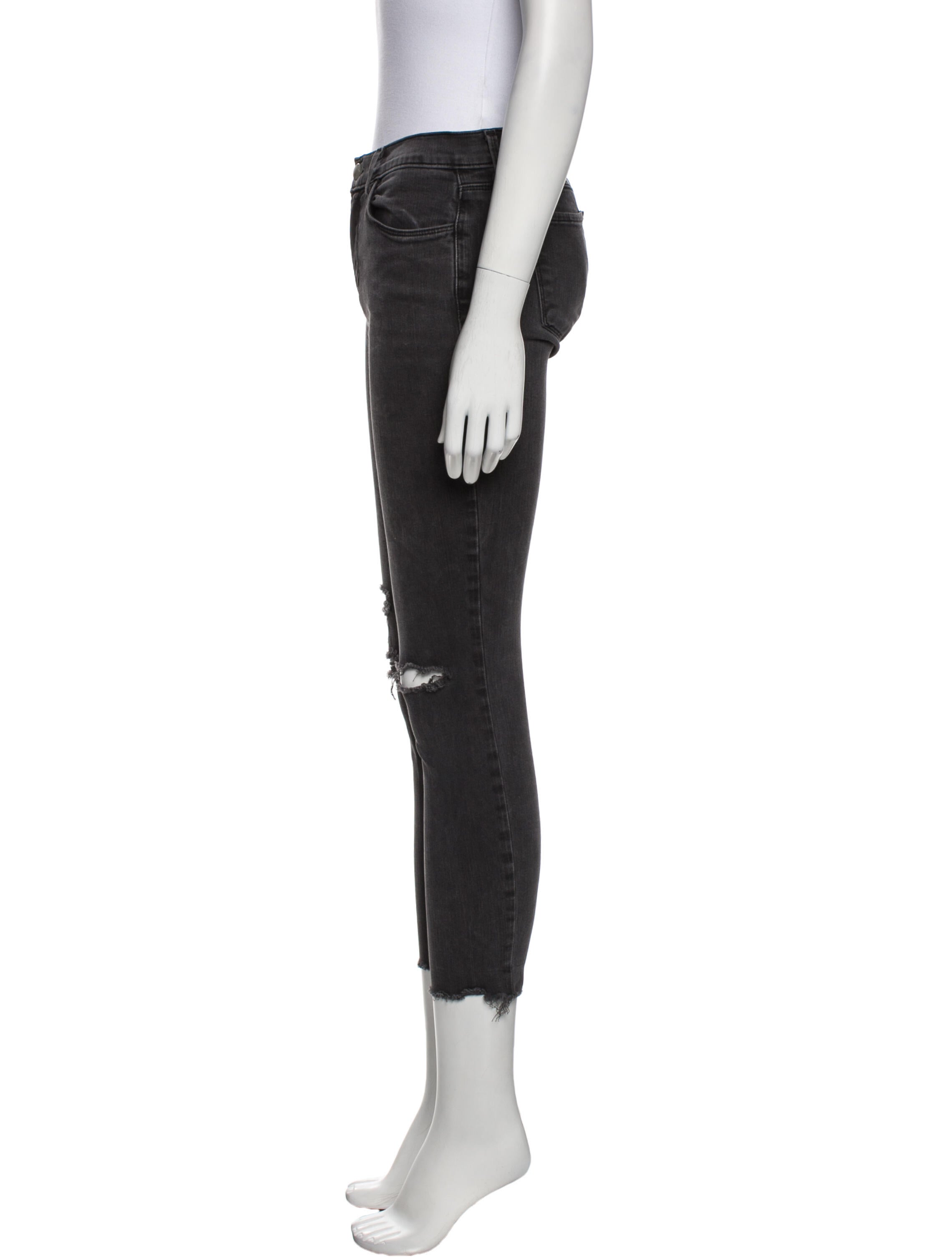 J Brand Mid-Rise Skinny Leg Jeans