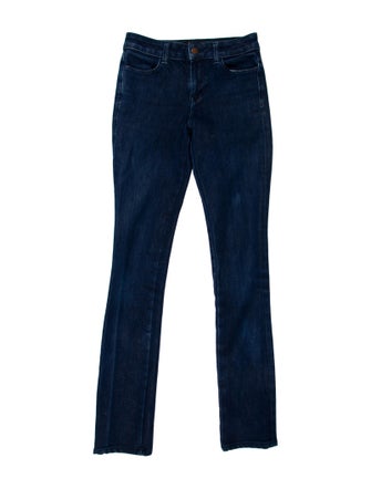 J Brand Mid-Rise Skinny Leg Jeans