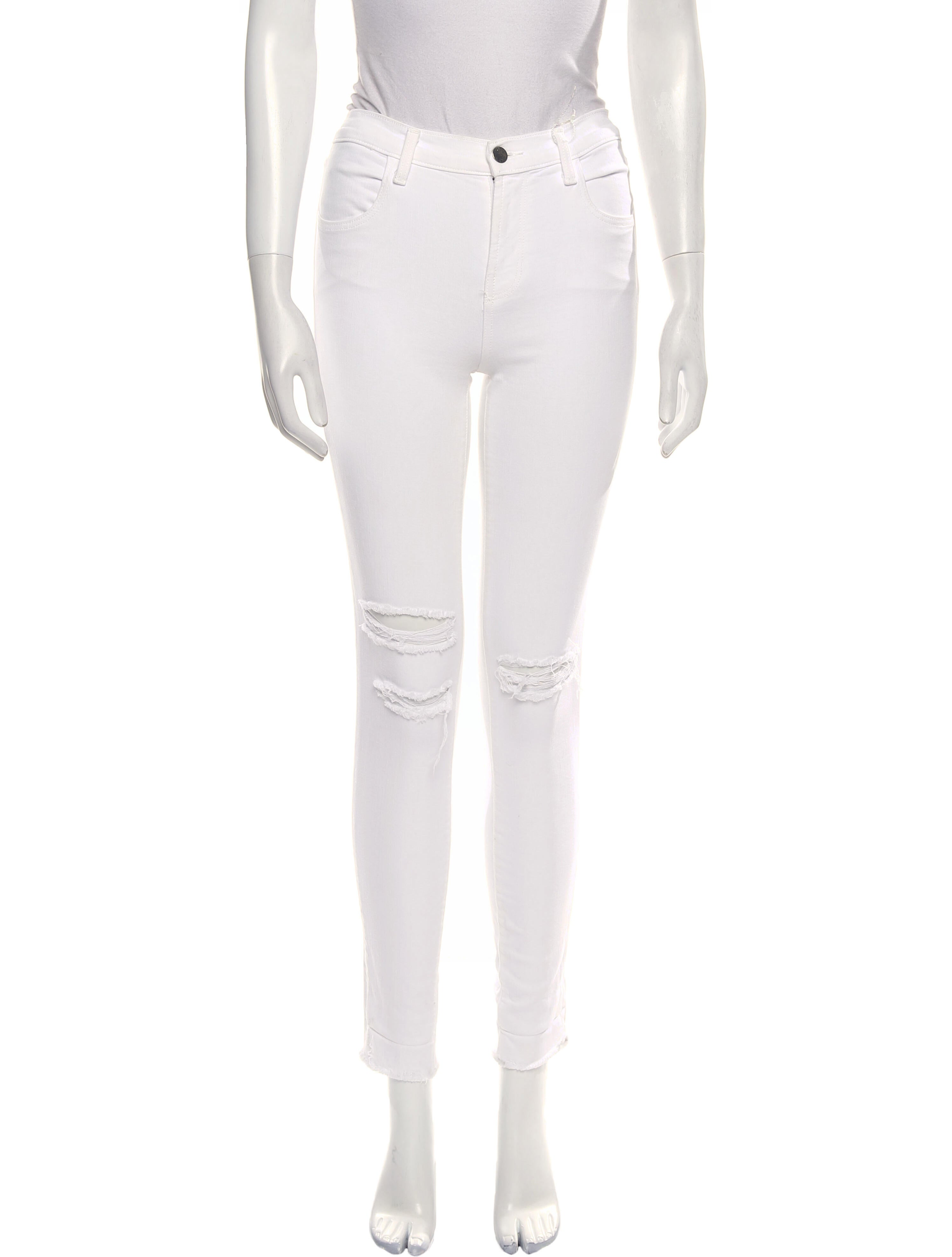 J Brand Mid-Rise Skinny Leg Jeans