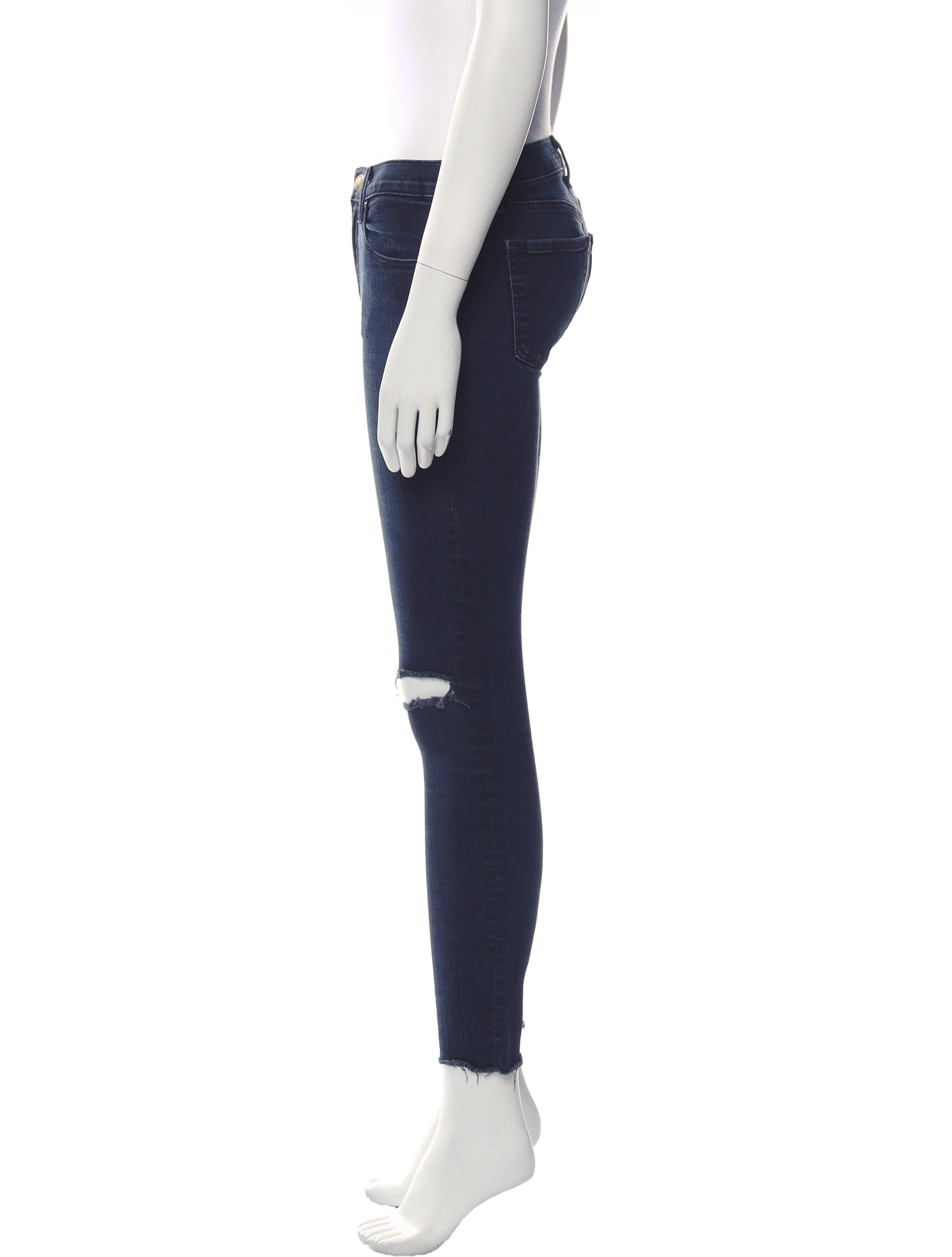 J Brand Mid-Rise Skinny Leg Jeans