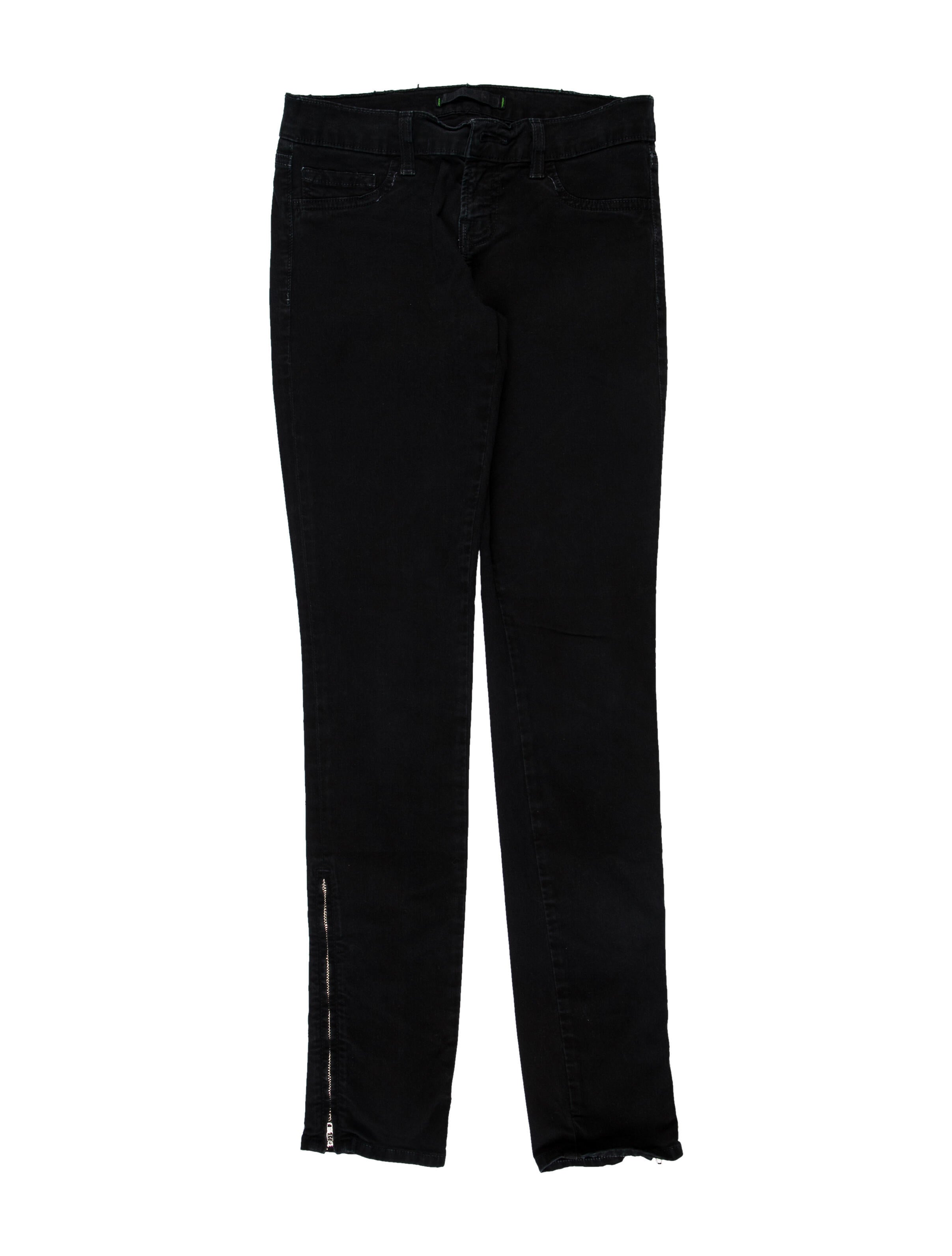 J Brand Low-Rise Skinny Leg Jeans