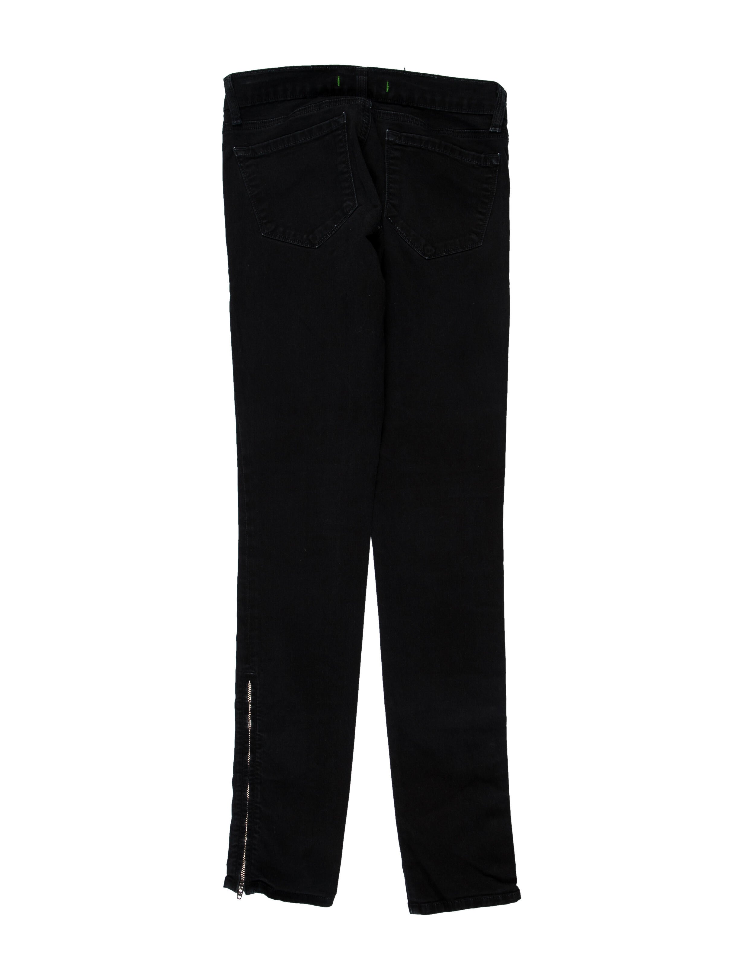 J Brand Low-Rise Skinny Leg Jeans