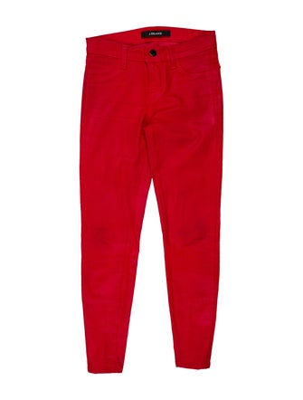 J Brand Low-Rise Skinny Leg Jeans