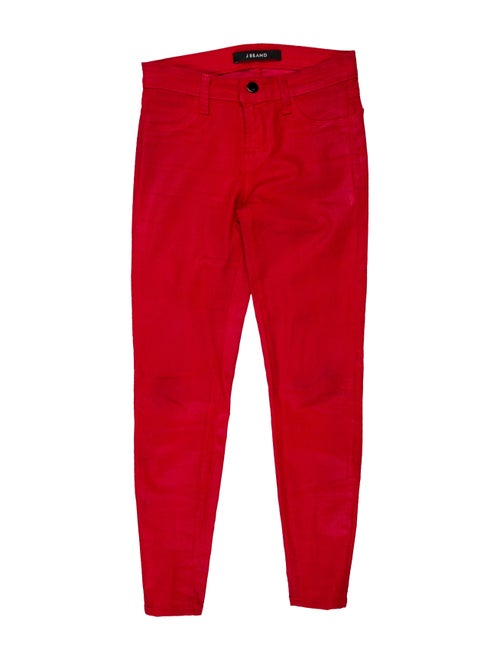 J Brand Low-Rise Skinny Leg Jeans