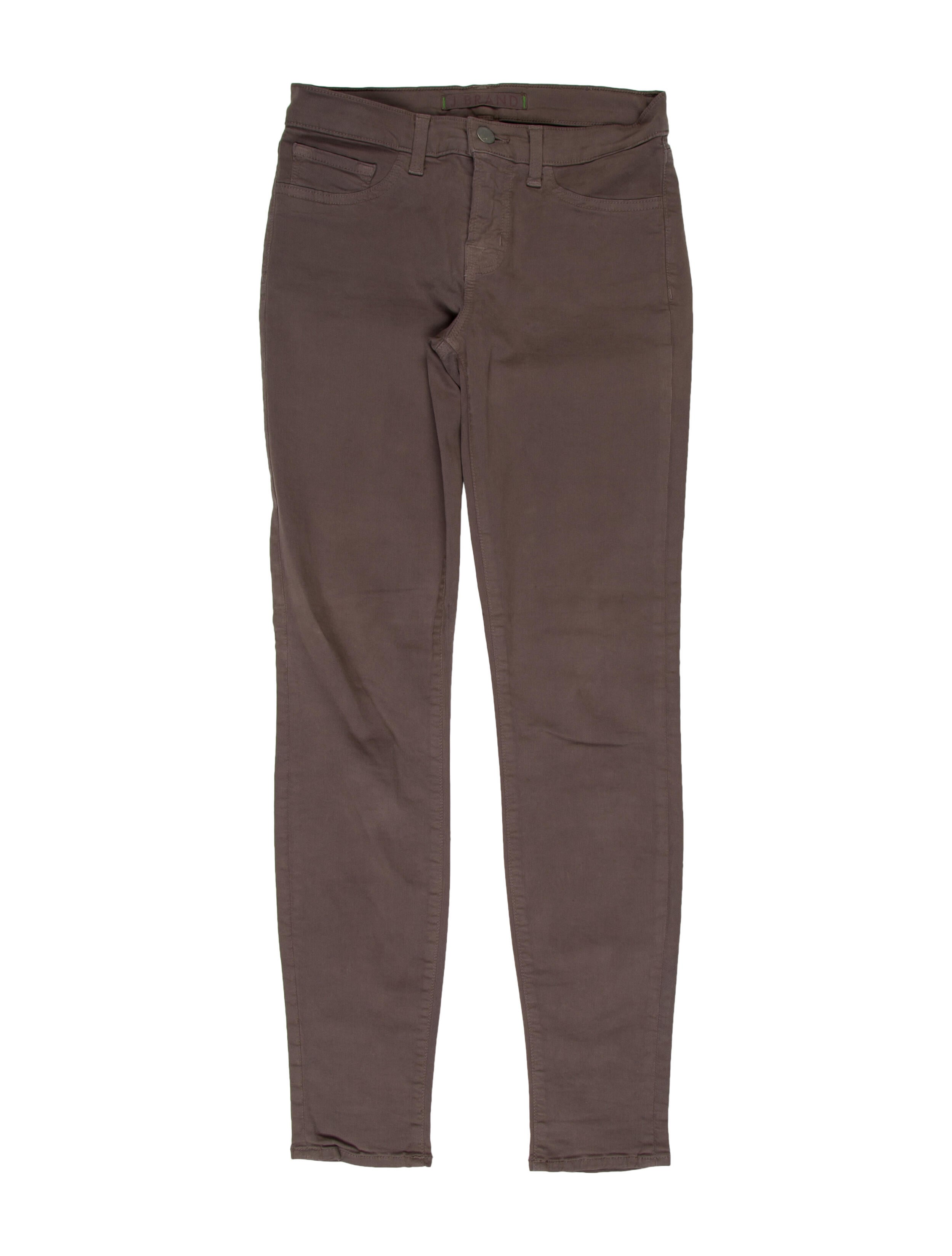 J Brand Low-Rise Skinny Leg Jeans