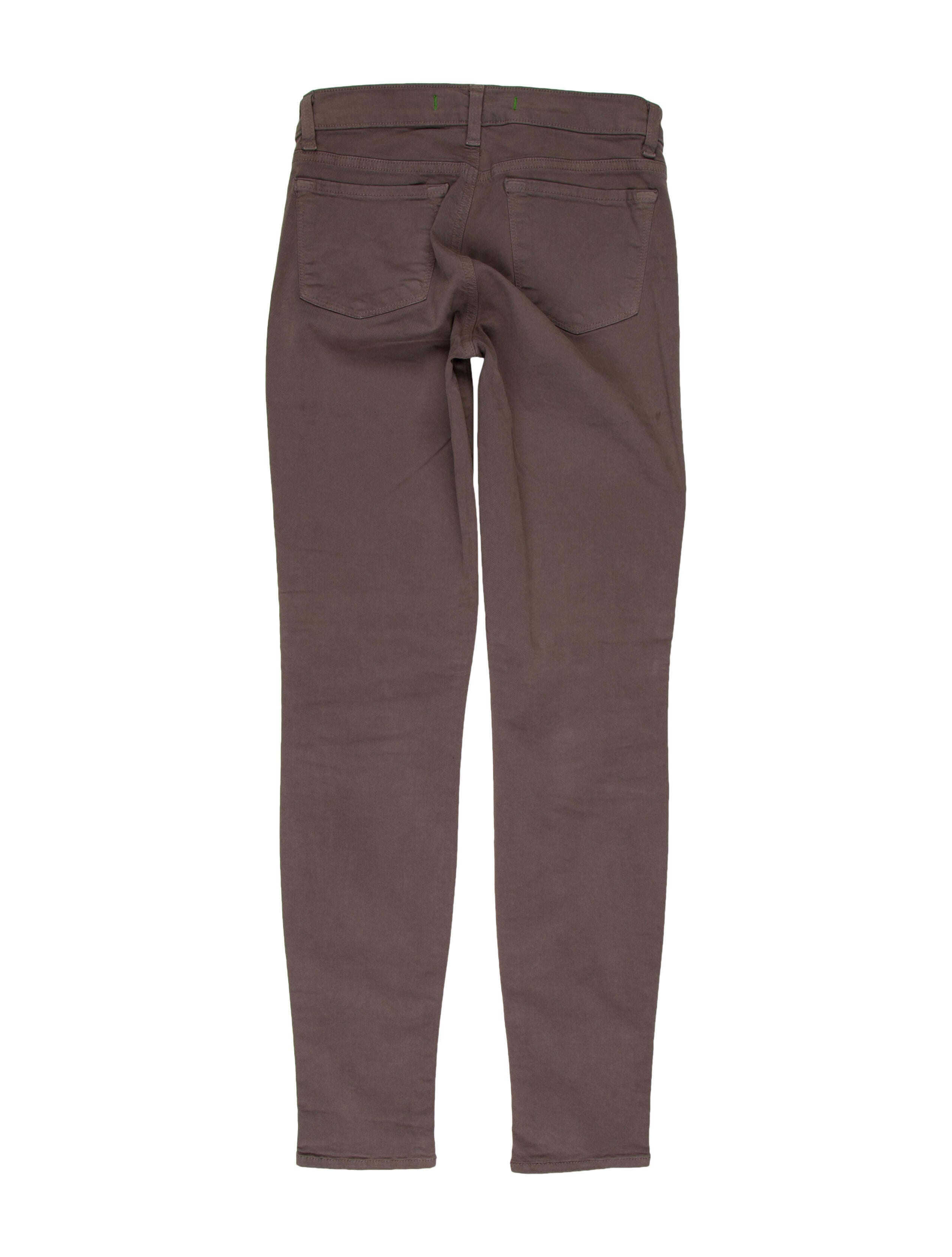 J Brand Low-Rise Skinny Leg Jeans