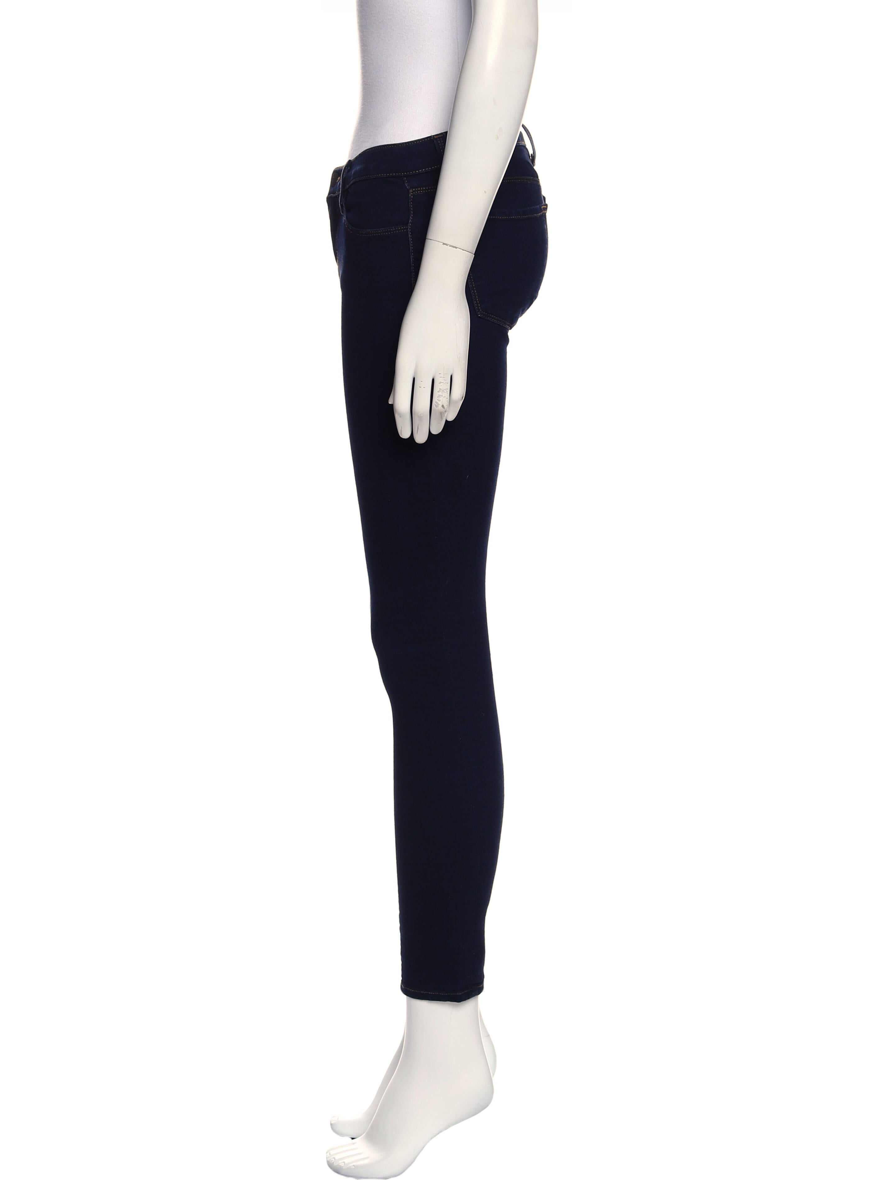 J Brand Mid-Rise Skinny Leg Jeans