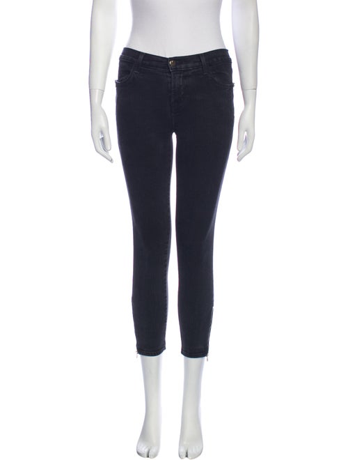 J Brand Mid-Rise Skinny Leg Jeans