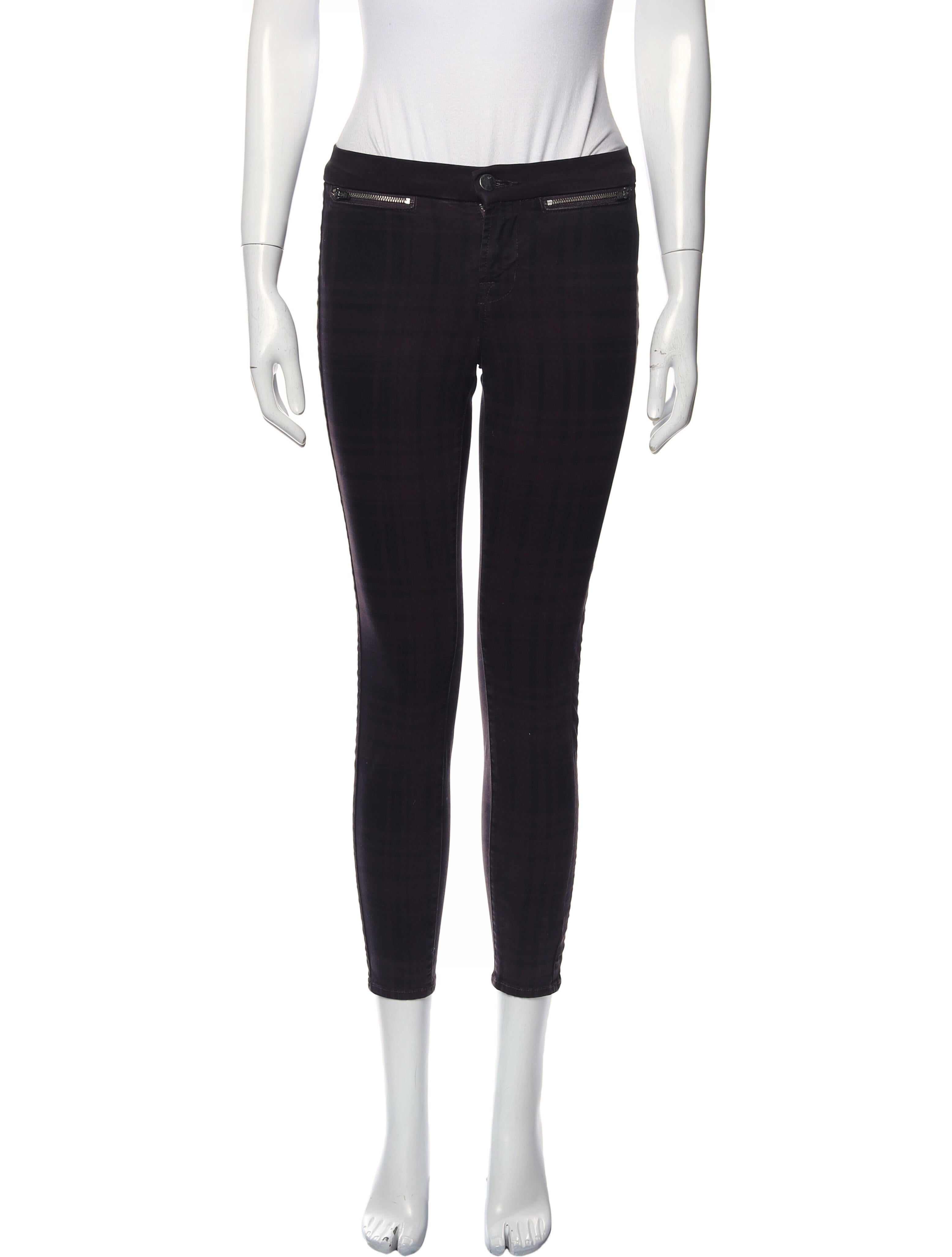 J Brand Low-Rise Skinny Leg Jeans