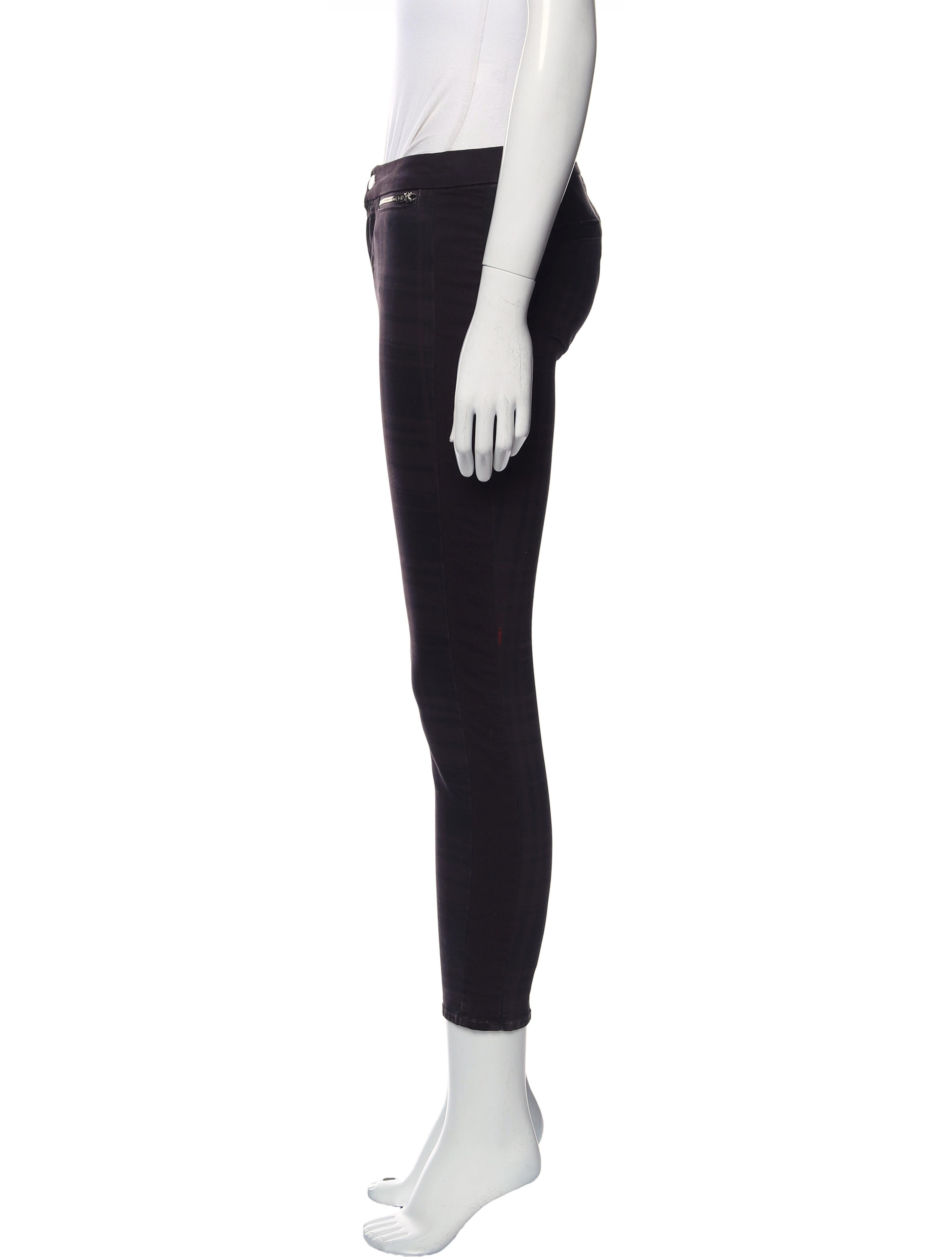 J Brand Low-Rise Skinny Leg Jeans