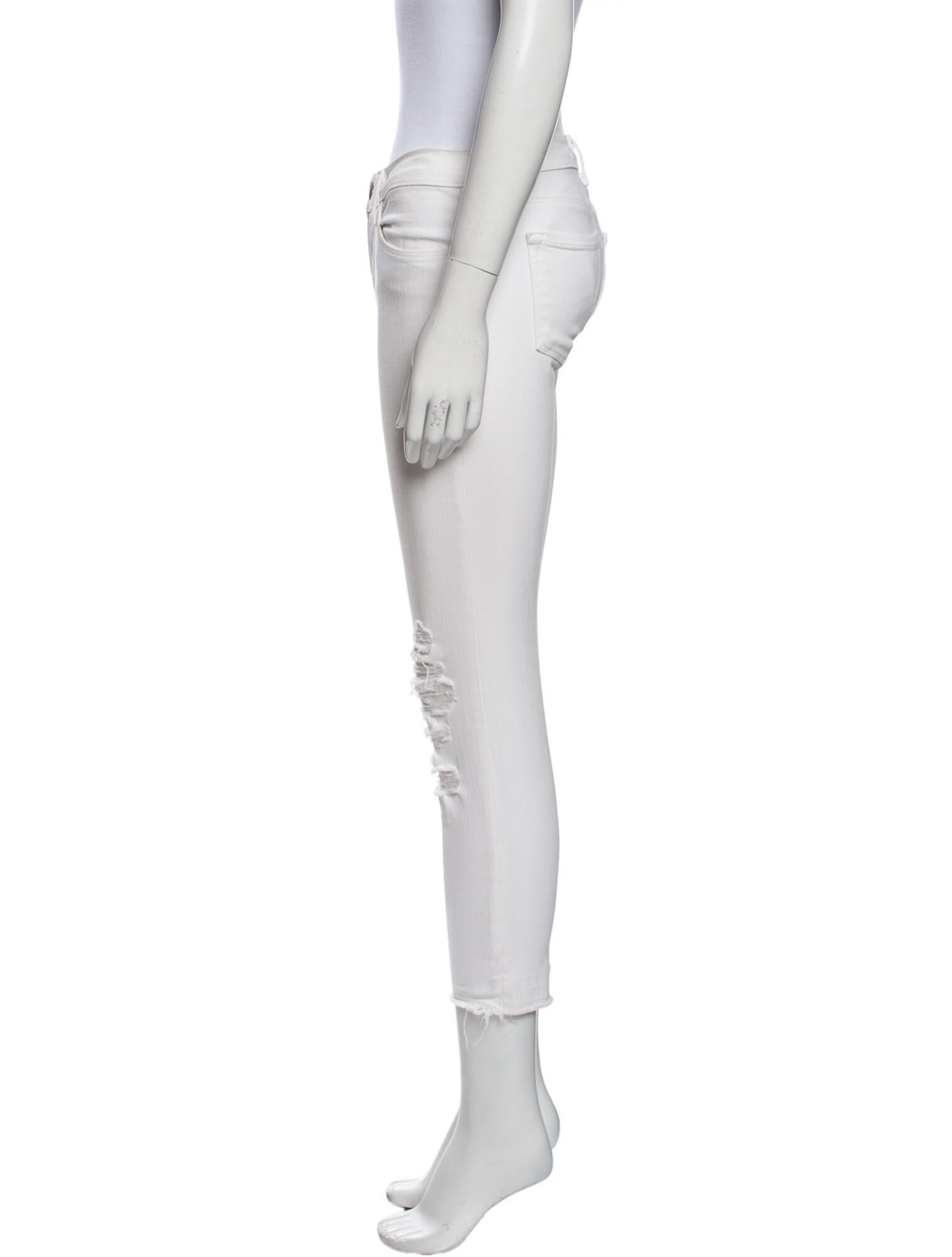 J Brand Mid-Rise Skinny Leg Jeans