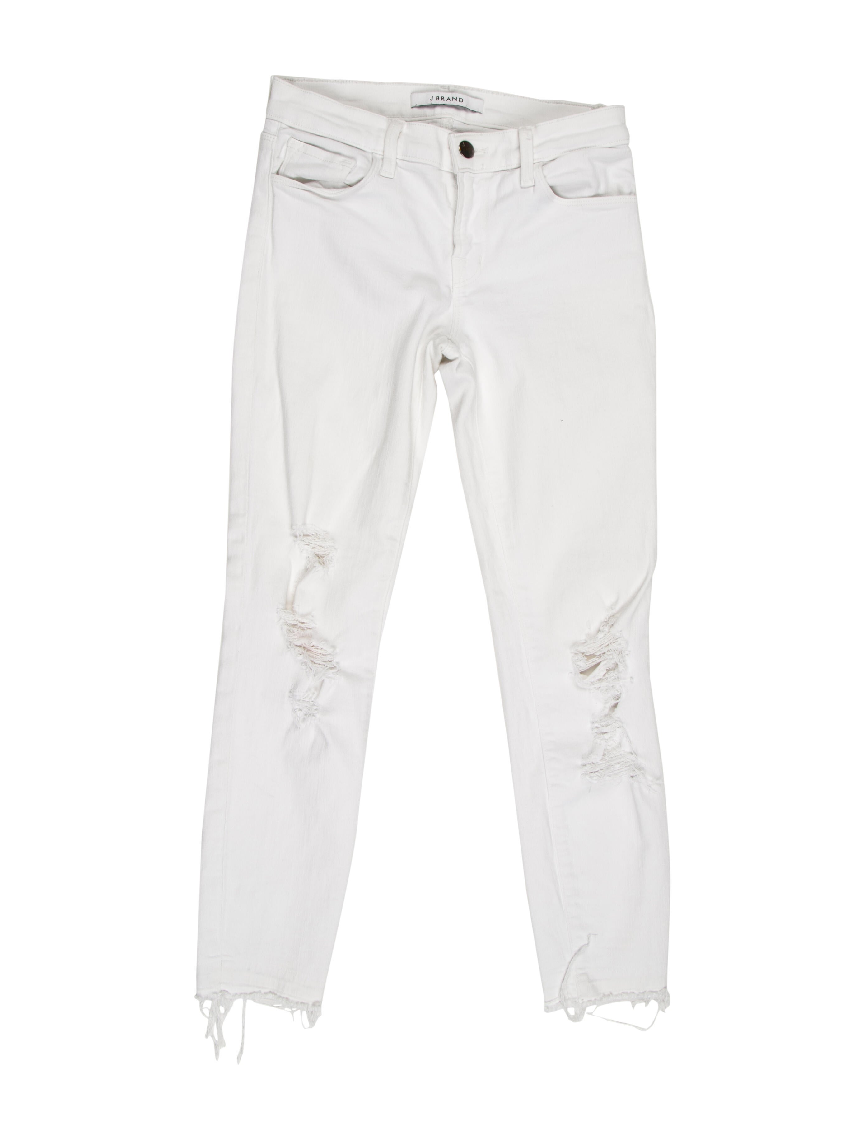 J Brand Low-Rise Skinny Leg Jeans