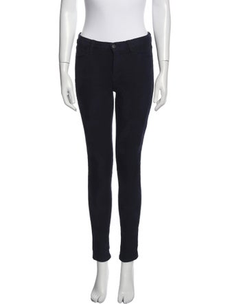 J Brand Mid-Rise Skinny Leg Jeans