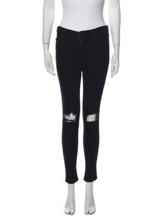 J Brand Low-Rise Skinny Leg Jeans