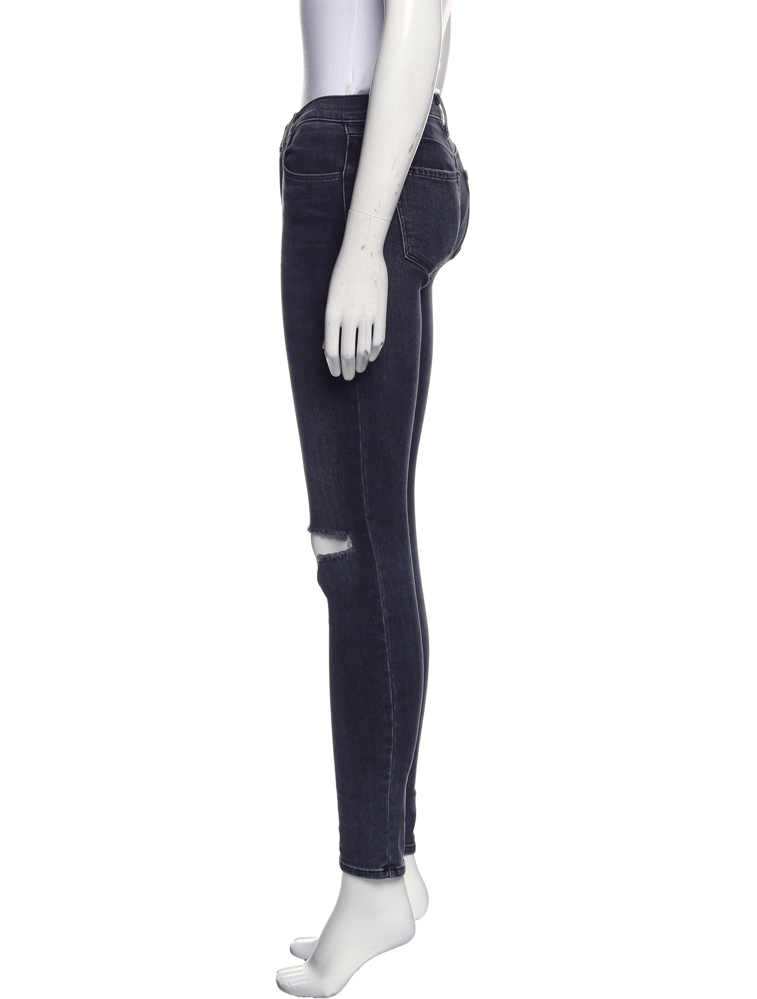 J Brand Mid-Rise Skinny Leg Jeans