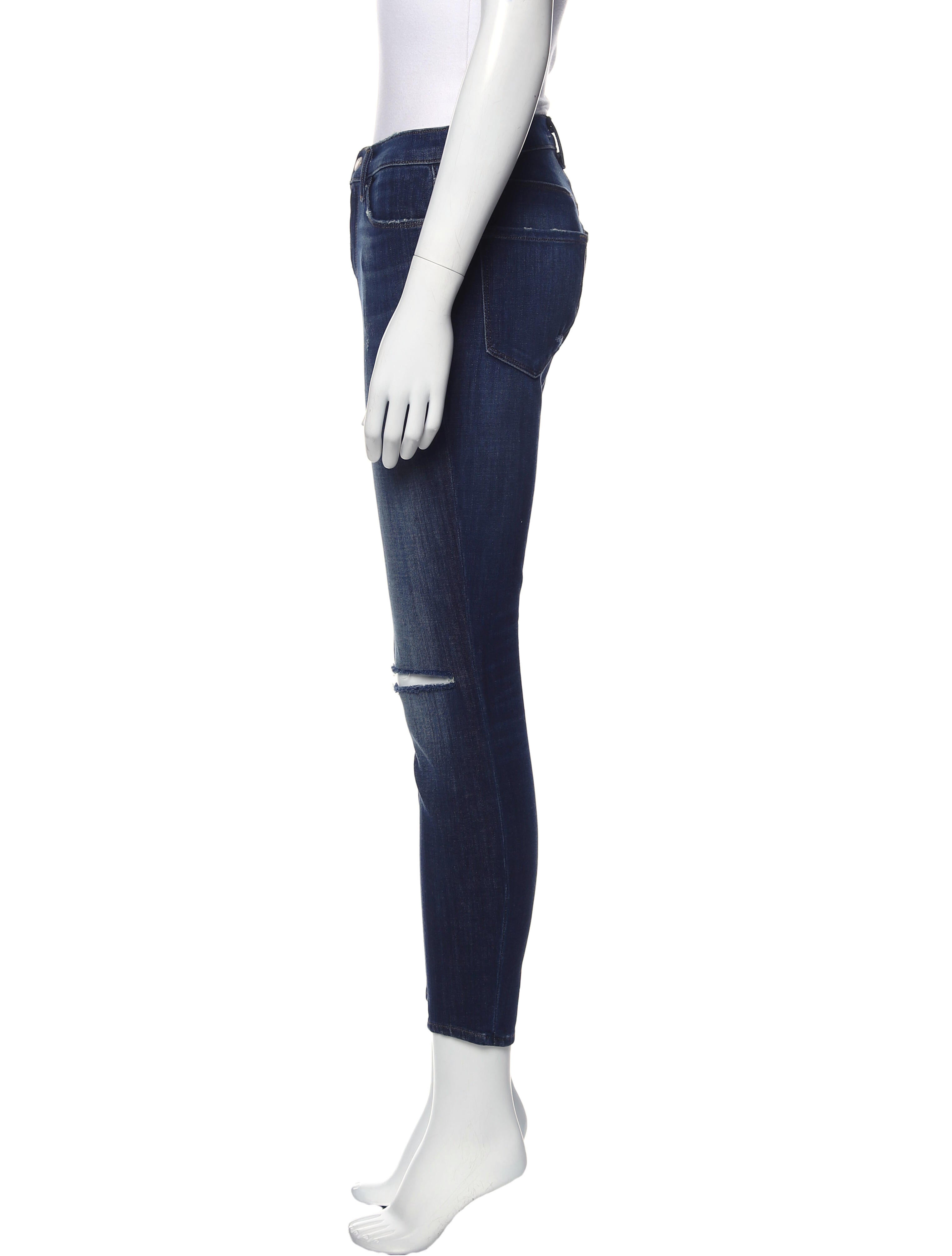 J Brand Mid-Rise Skinny Leg Jeans