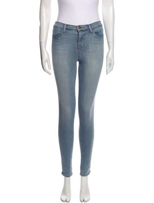 J Brand Mid-Rise Skinny Leg Jeans