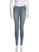 J Brand Mid-Rise Skinny Leg Jeans