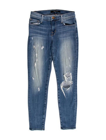J Brand Jeans Mid-Rise Skinny Leg US 24 | XS