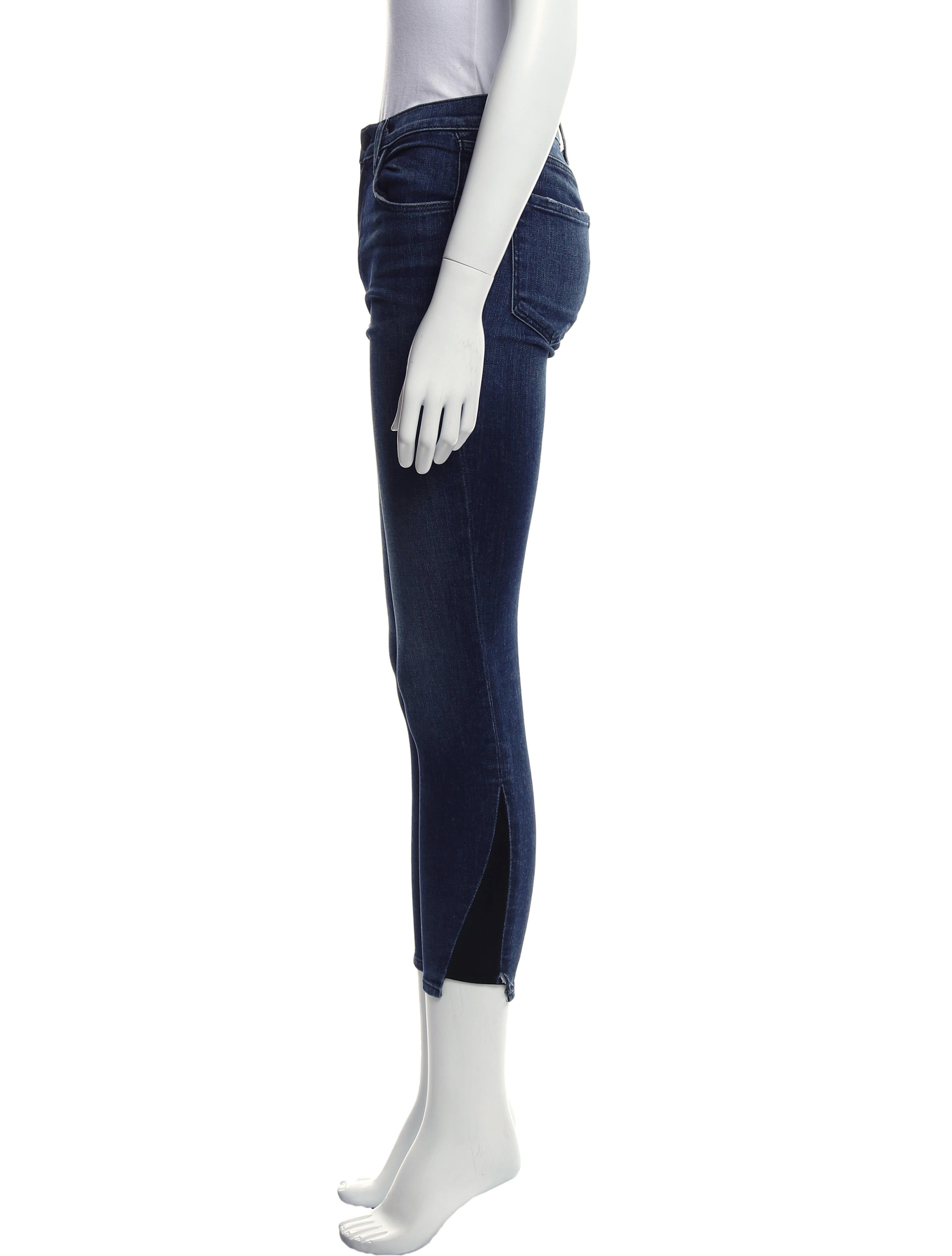 J Brand Mid-Rise Skinny Leg Jeans