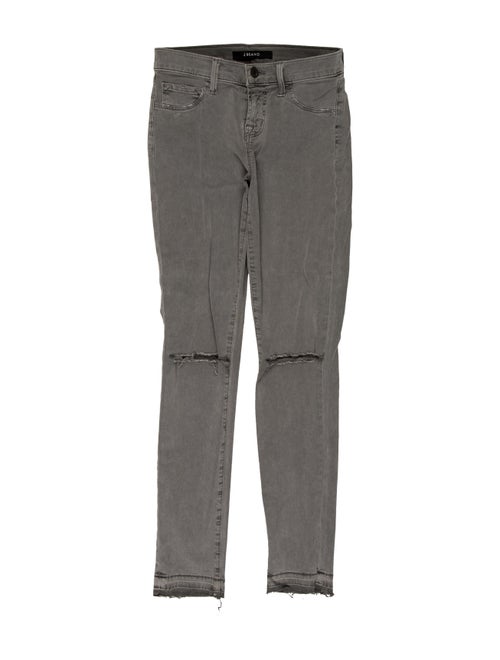 J Brand Mid-Rise Skinny Leg Jeans