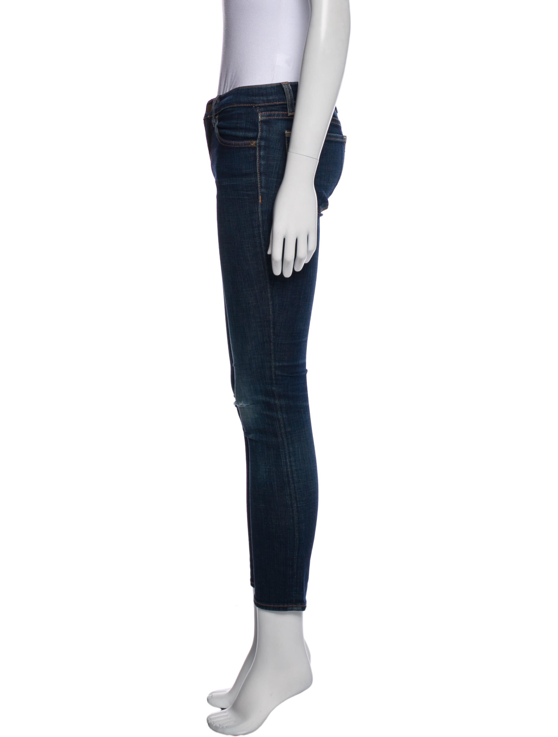 J Brand Low-Rise Skinny Leg Jeans