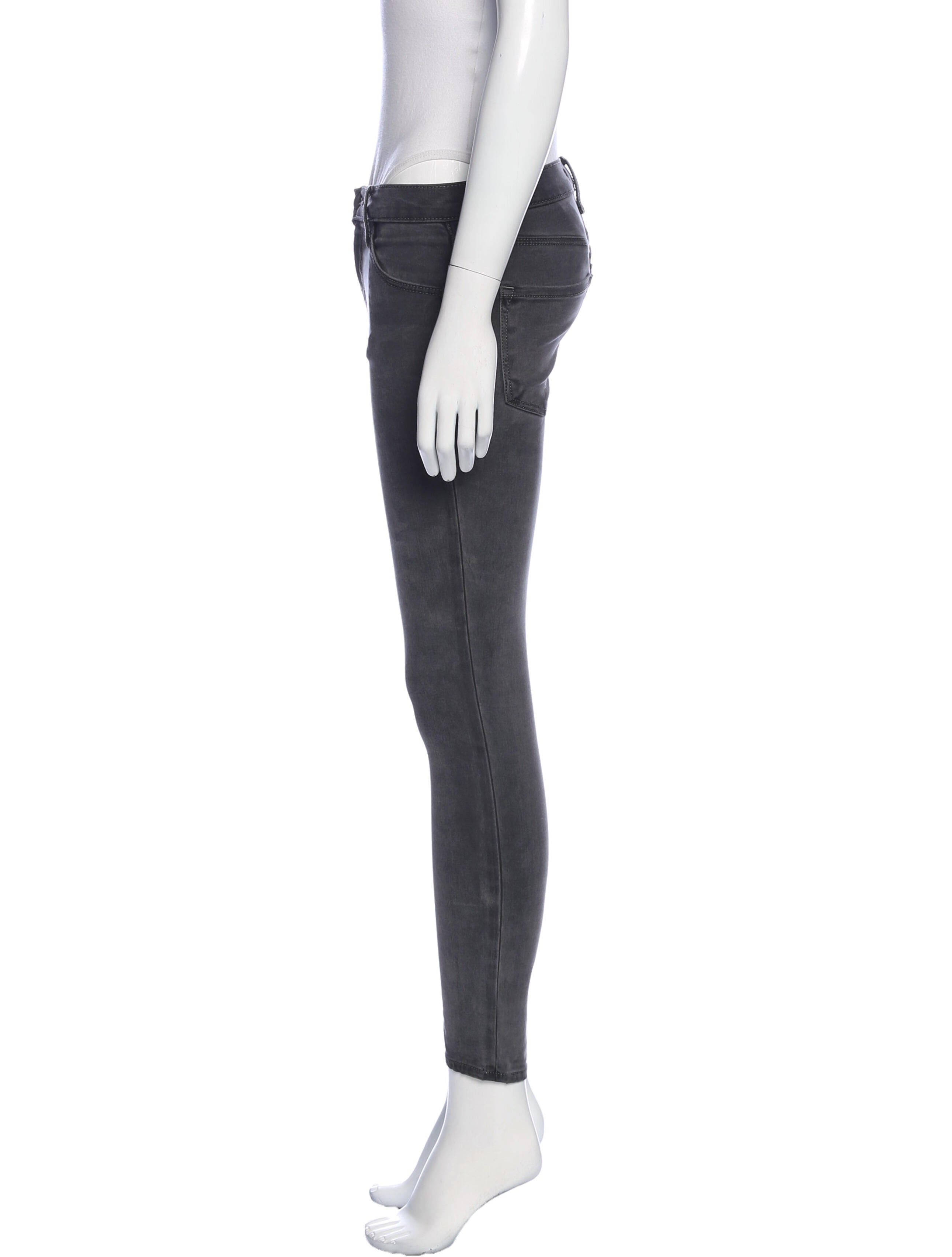 J Brand Mid-Rise Skinny Leg Jeans