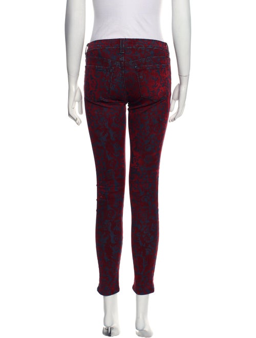 J Brand Low-Rise Skinny Leg Jeans